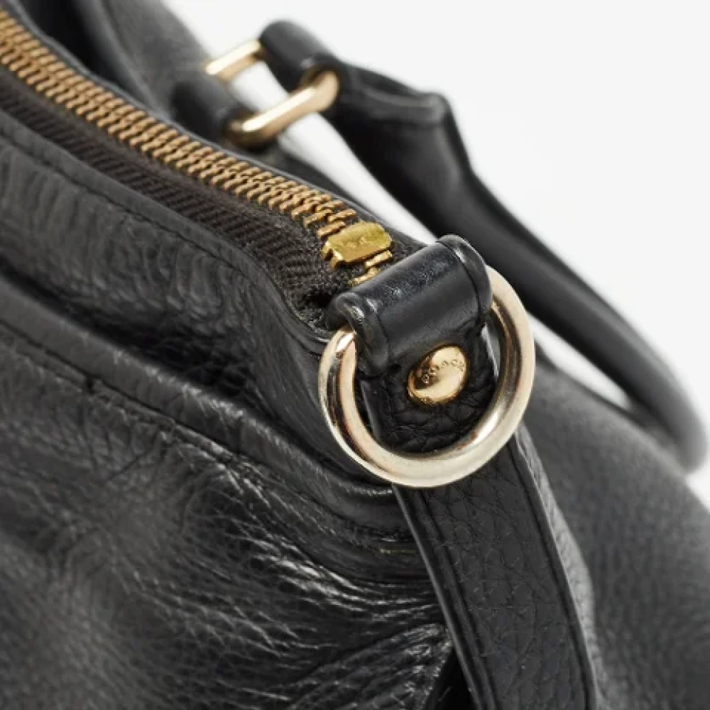 Coach Pre-owned Leather totes Black Dames