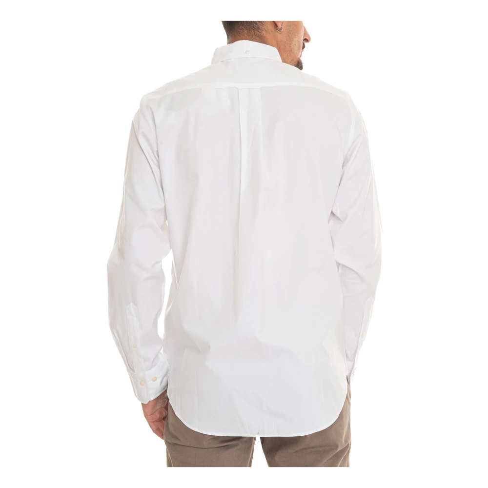Gant Casual overhemd met knoopsluiting White Heren