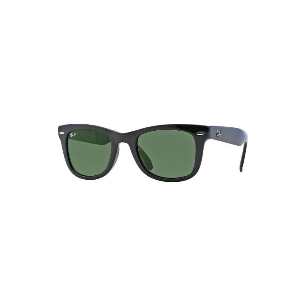 Ray-Ban Men's Black Sunglasses, 54 Mm, Folding Wayfarer Rb4105
