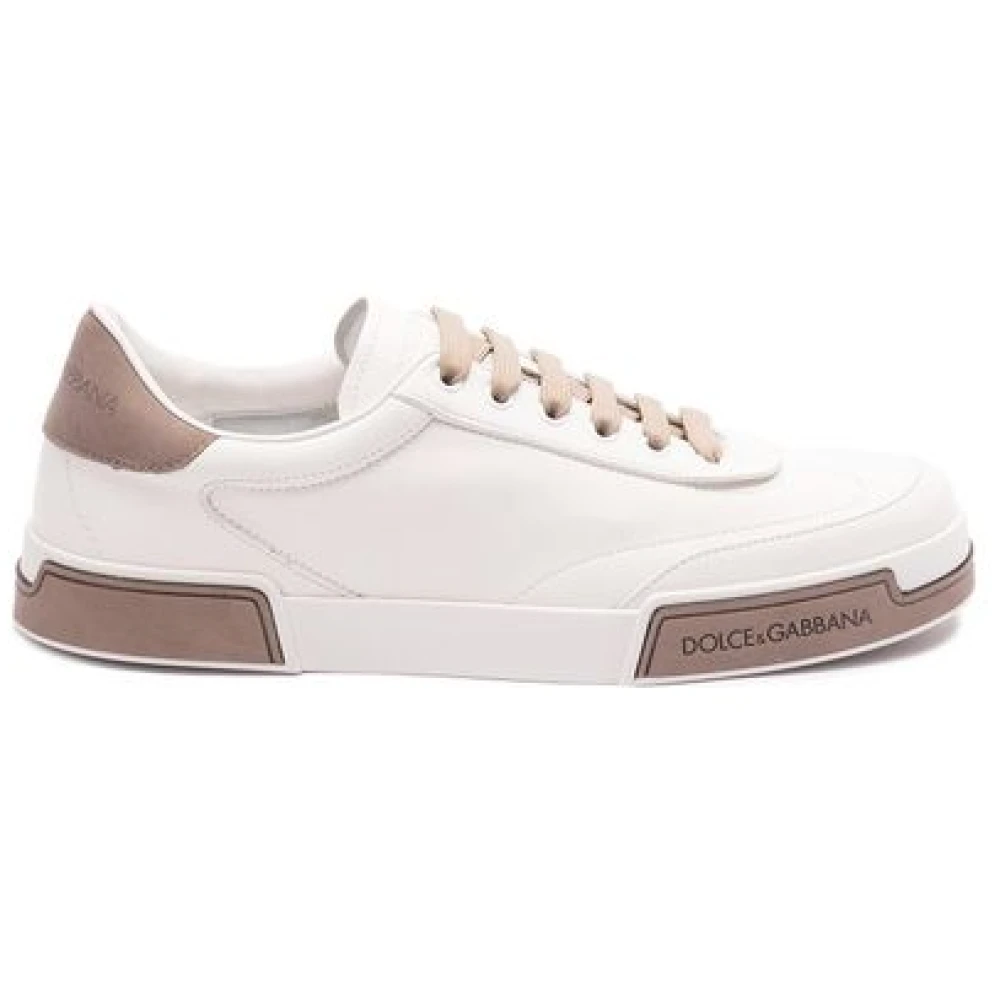 Dolce & Gabbana Men's White Sneakers, 11 Uk, Stylish Trainers