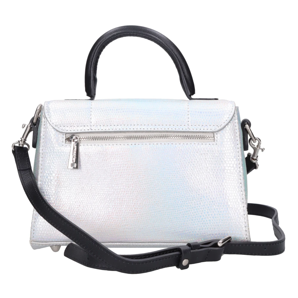Lancaster Tassen.. Zilver Gray Dames