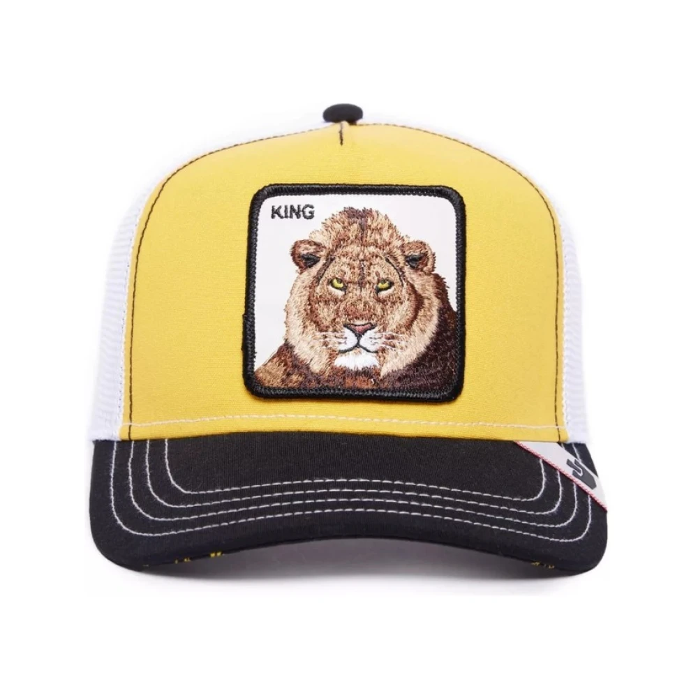 Goorin Bros Gele Leeuw Truckerpet Yellow Heren