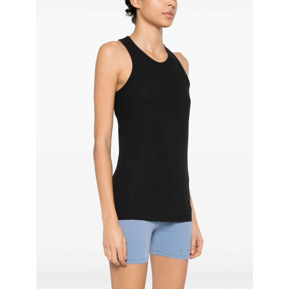 adidas by stella mccartney aSMC Rib Tank Black Dames