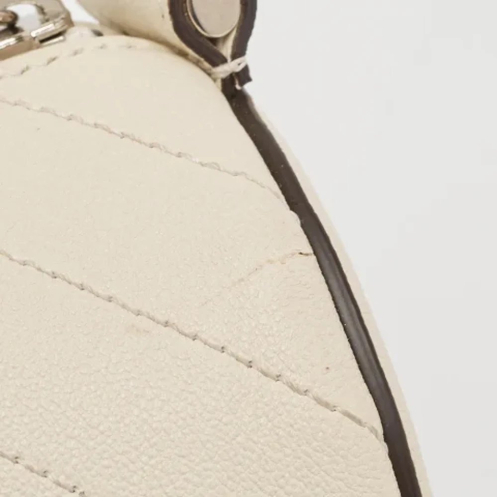 Gucci Vintage Pre-owned Leather pouches White Dames