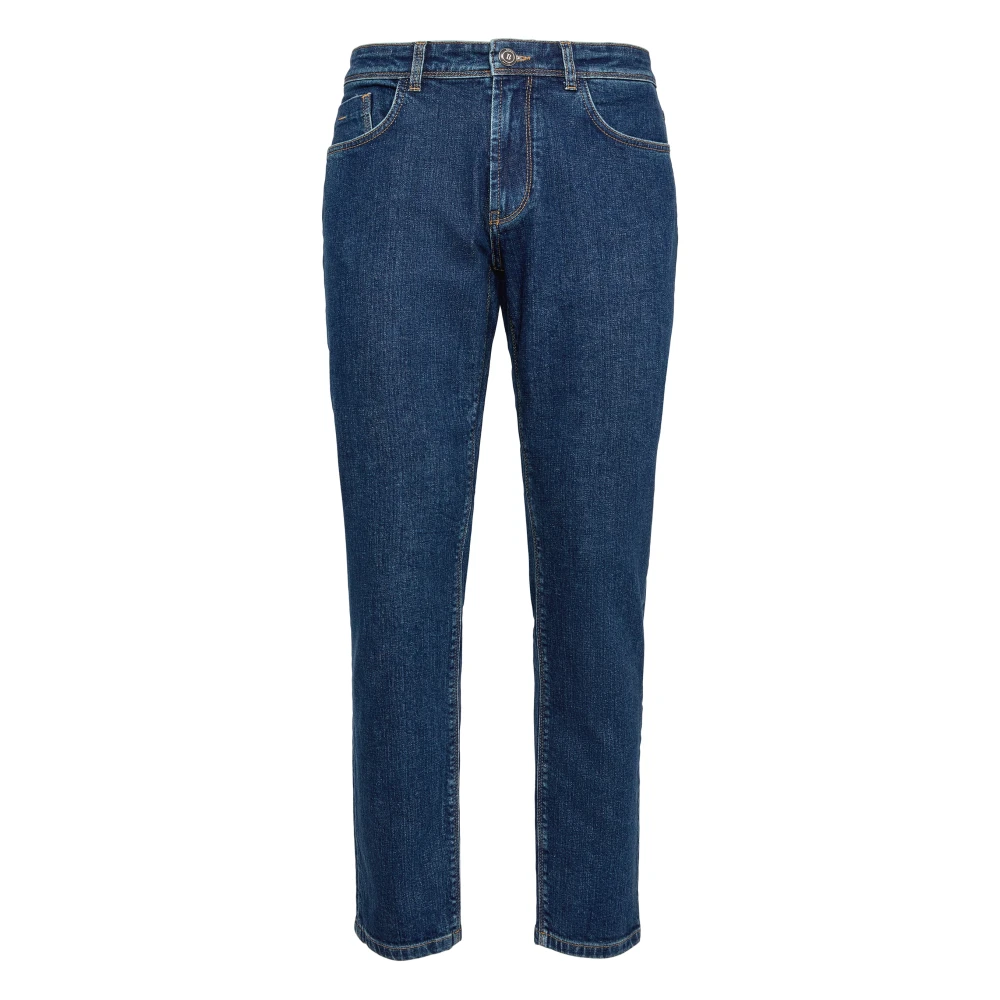 Boggi Milano Herren Blau Stretch Denim Jeans