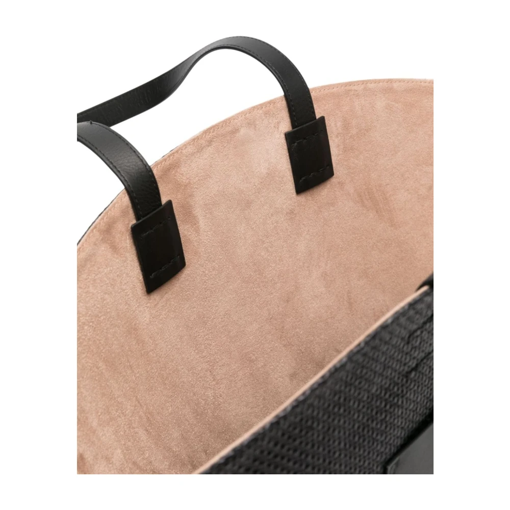 N21 Zwarte leren tas Black Dames