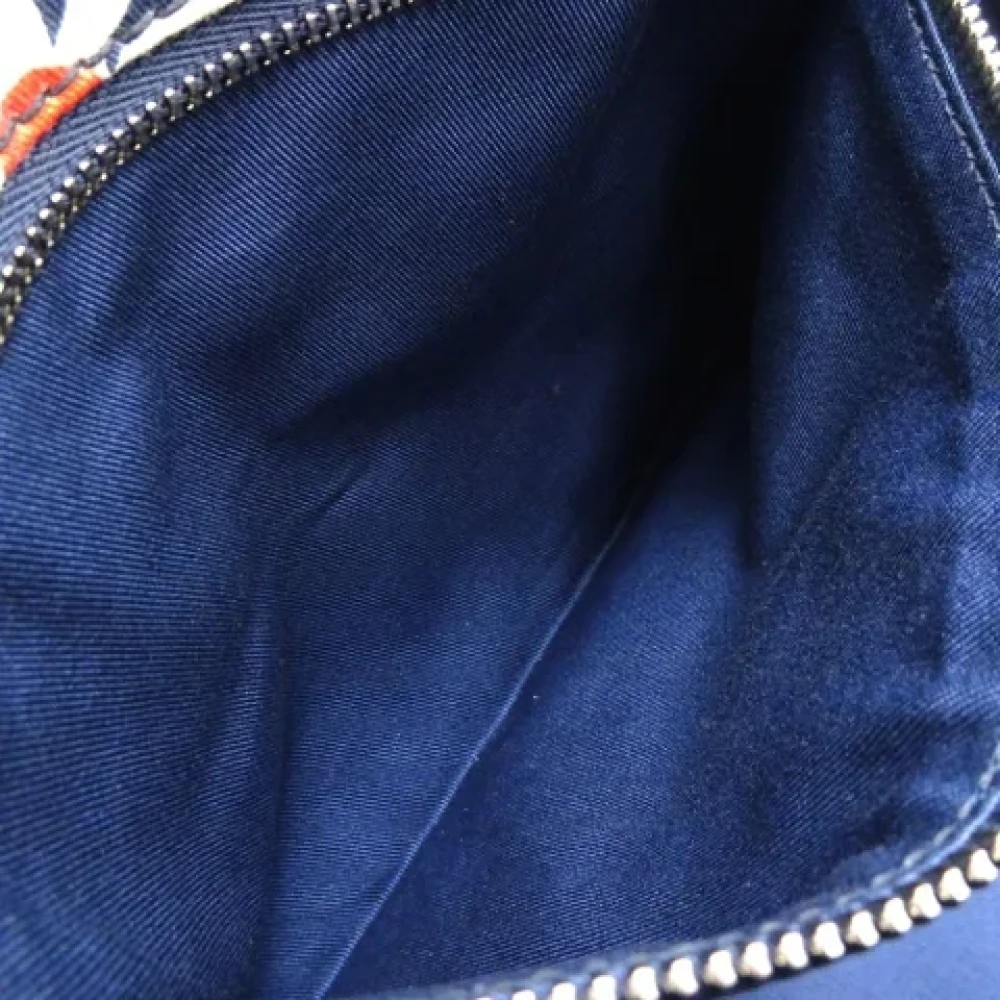 Miu Pre-owned Canvas handbags Blue Dames