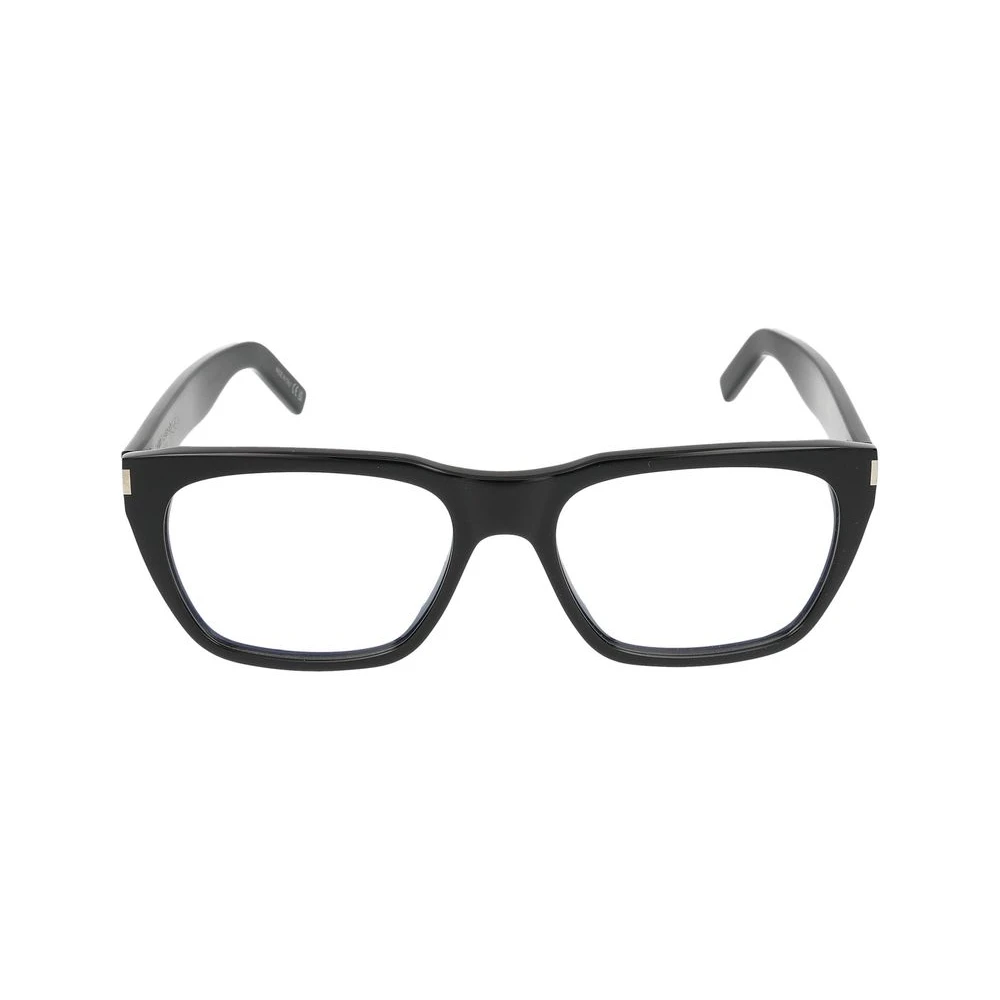 Saint Laurent Men's Black Glasses, 56 Mm, Transparent Eyeglasses Sl 598 Opt