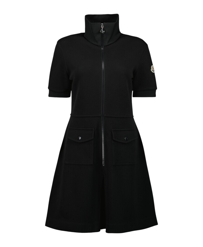 robe-noire-zippee-printemps-ete-2025