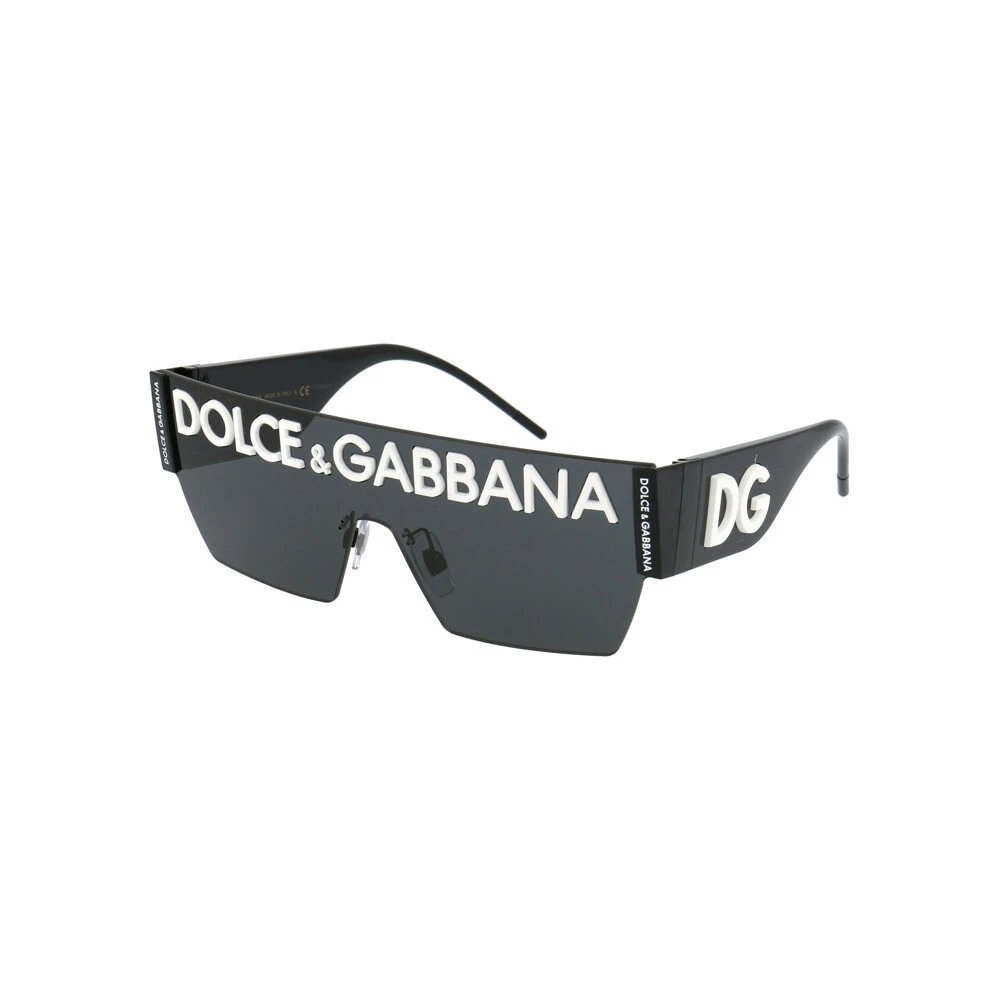 Dolce & Gabbana Men's Black Dg Logo Sunglasses