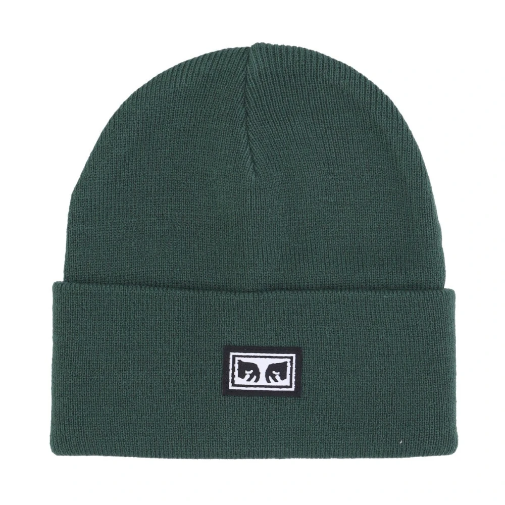 Obey Donkere Cedar Heren Beanie Hoed Green Heren