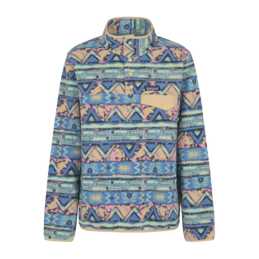 Patagonia Lättvikt Synch Snap-T Pullover Sweaters Multicolor, Dam
