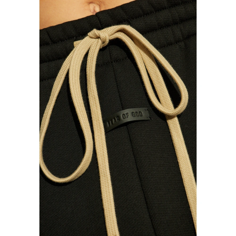 Fear Of God Sweatpants met logo Black Heren