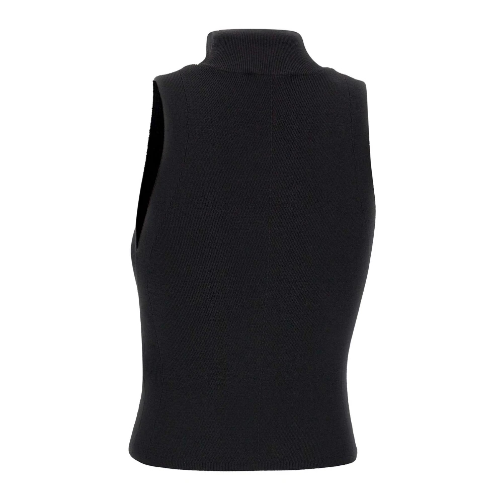 Diesel Zwarte Top Black Dames
