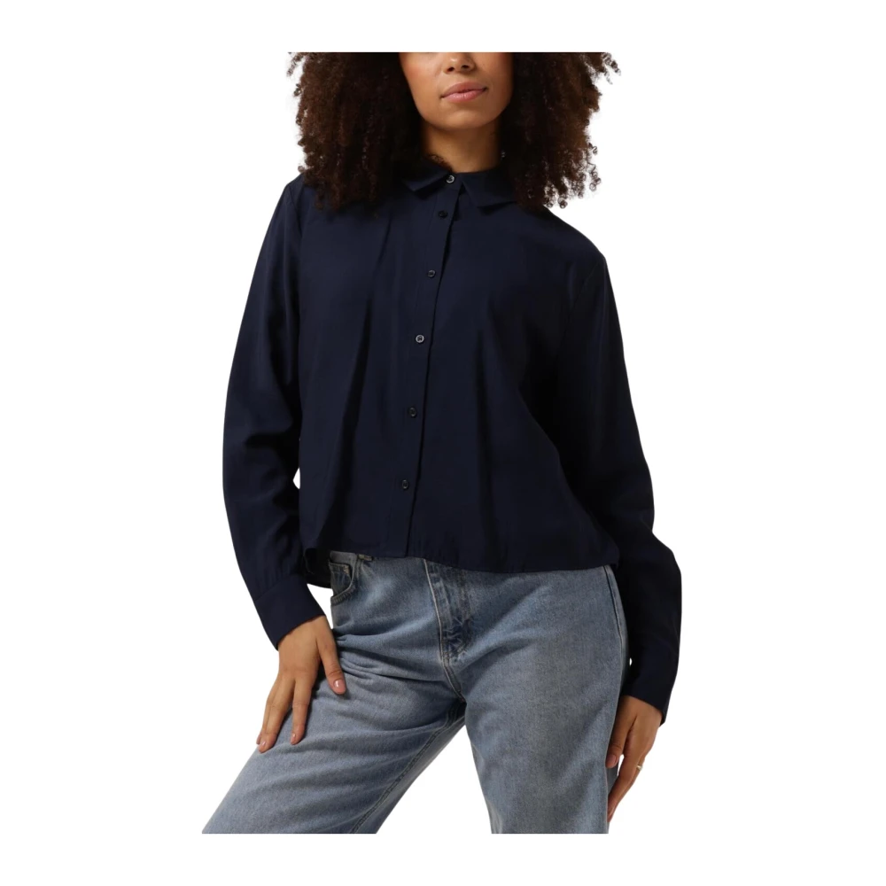 MODSTRÖM Modström Dames Blouses Hudgesmd Shirt Donkerblauw