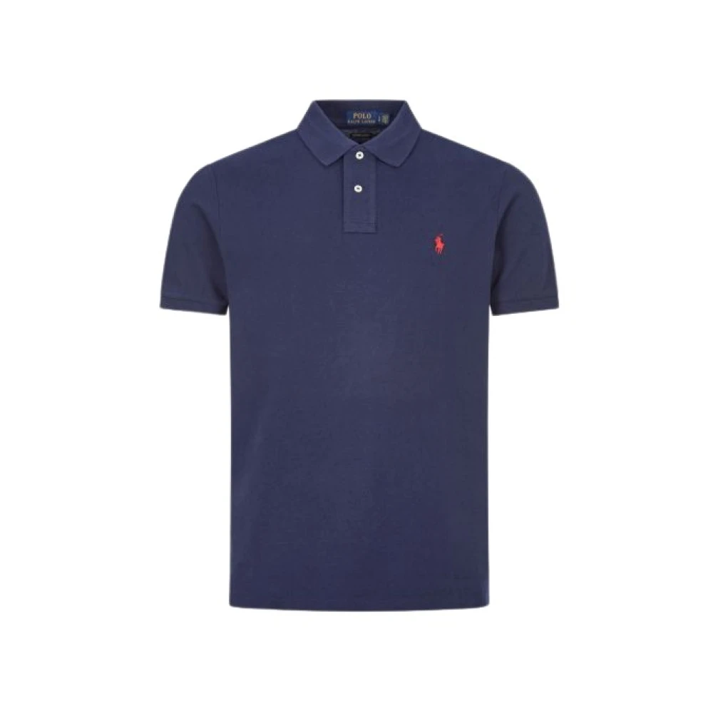 Ralph Lauren Katoenen Polo Shirt Blue Heren