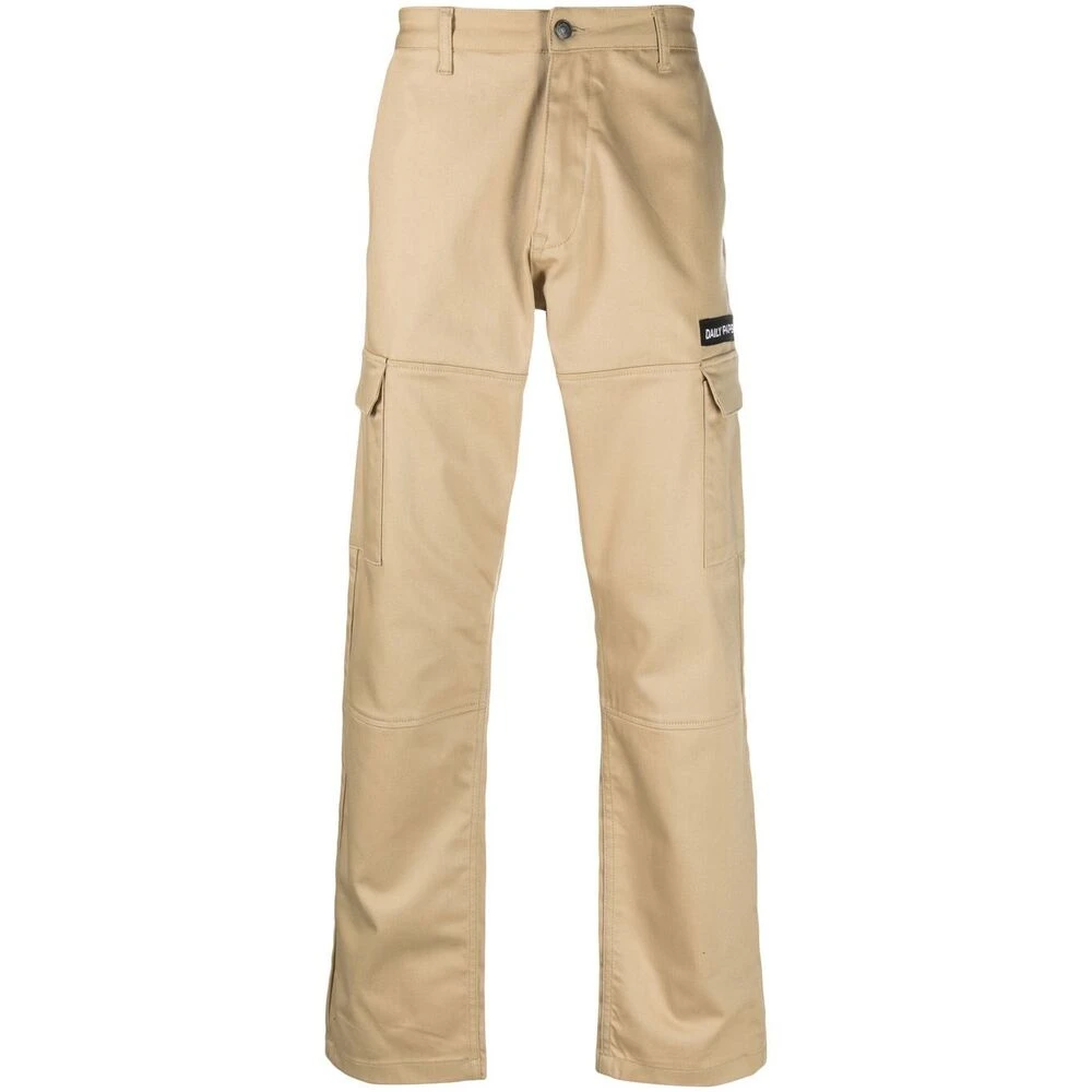 Daily Paper Slim-fit Trousers Beige Heren