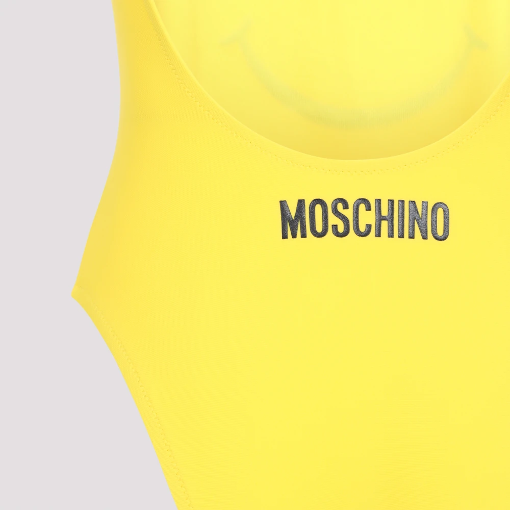 Moschino Fantasia Gele Badpak Yellow Dames