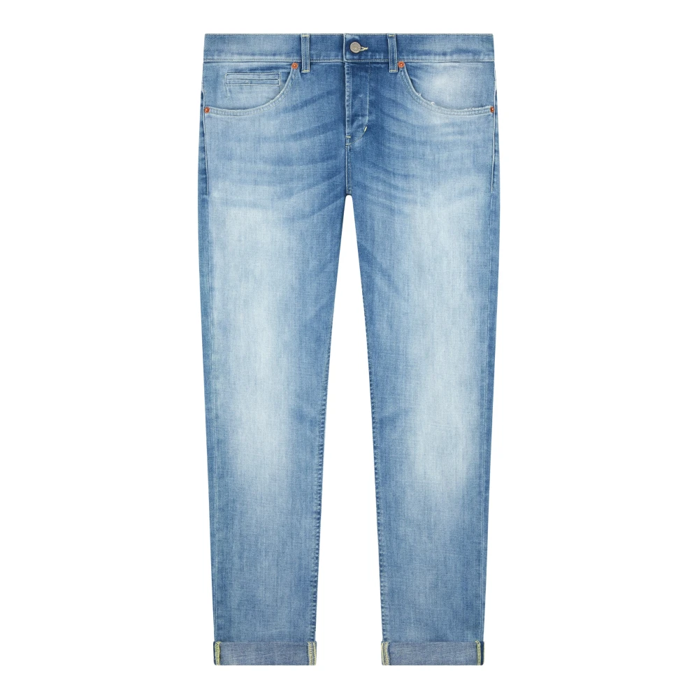 Dondup Men's Blue Slim Fit Jeans, W32, George 5Pockets Denim