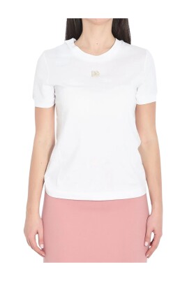 t-shirt-blanc-avec-logo-dore-brillant