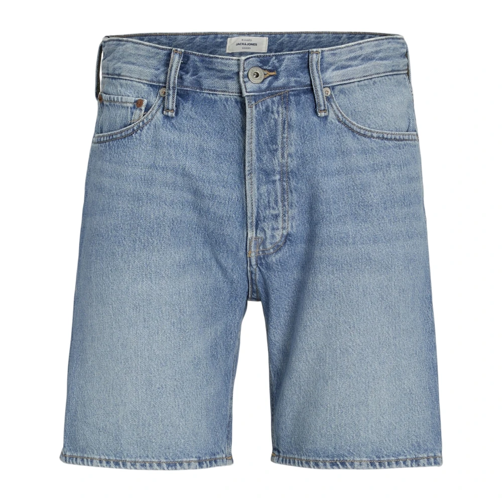 jack & jones Denim Shorts voor Stijlvolle Zomerlook Blue Heren