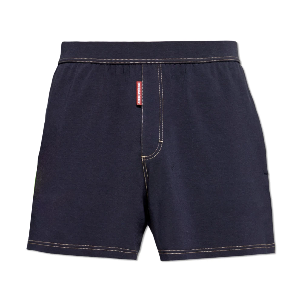 Dsquared2 Uomo Blu Mutande, 2XL, New,