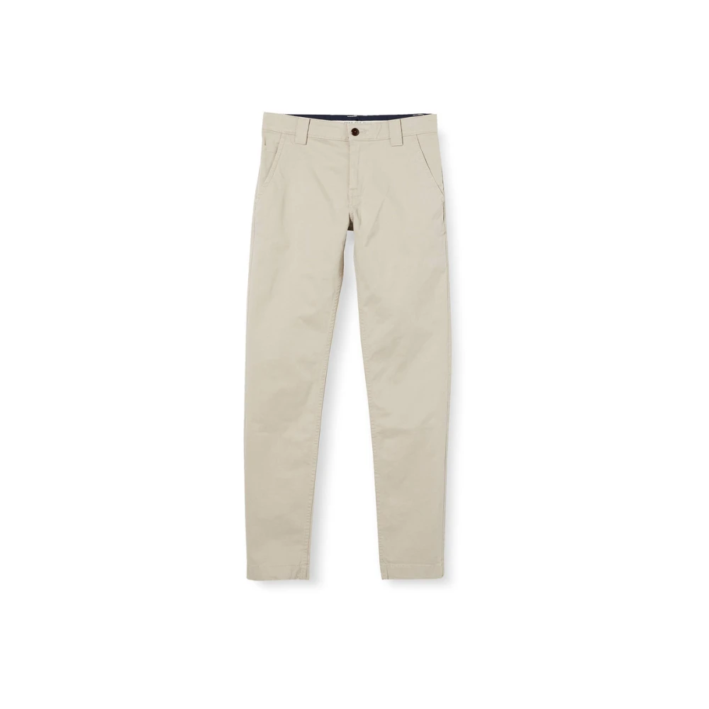 Tommy Hilfiger Chino broeken voor mannen Beige Heren