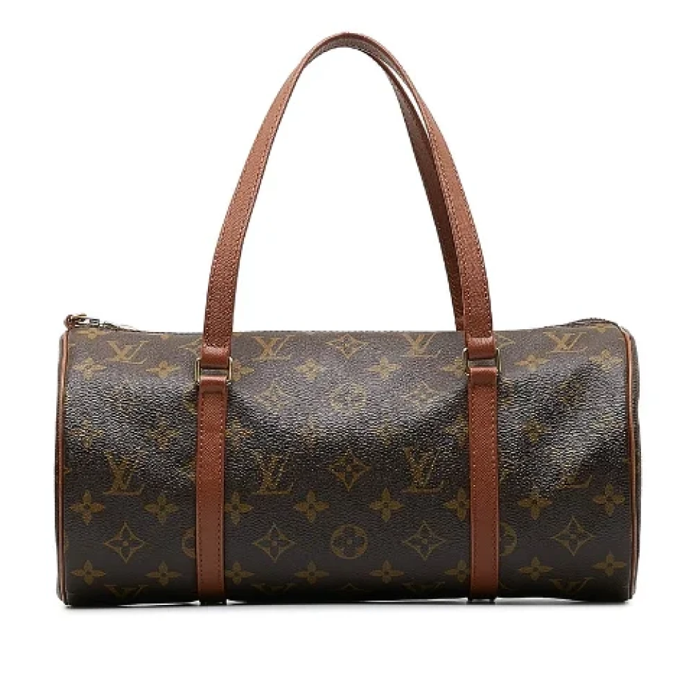 Louis Vuitton Vintage Pre-owned Canvas handbags Brown Dames