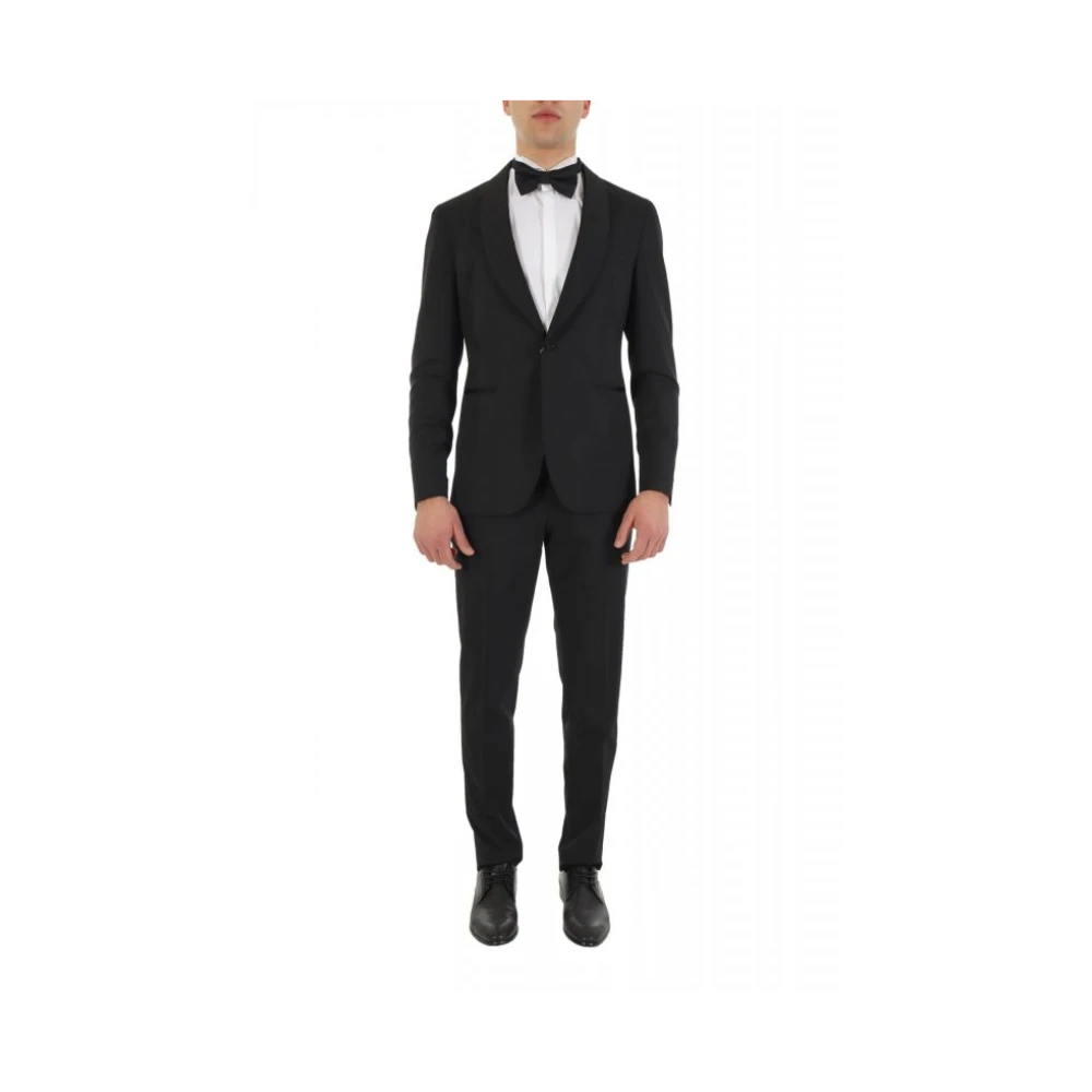 Michael Kors - Slim Fit Super Stretch Paulo Oliveira - Suits - Herren - Schwarzk - 4XL - Image 3