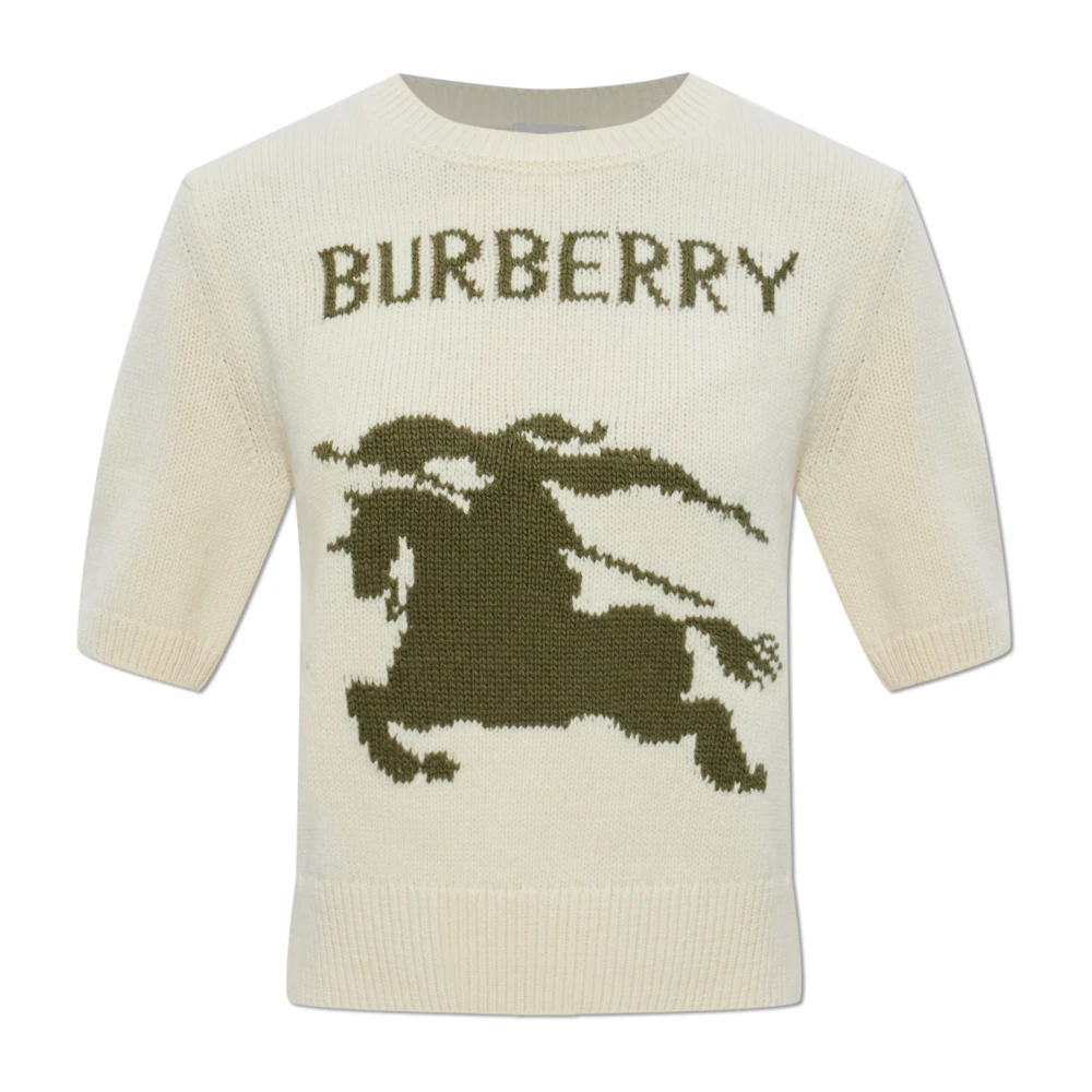 Burberry Femme Blanc - Skylar Ekd Top - Pulls - Taille: 38 Fr