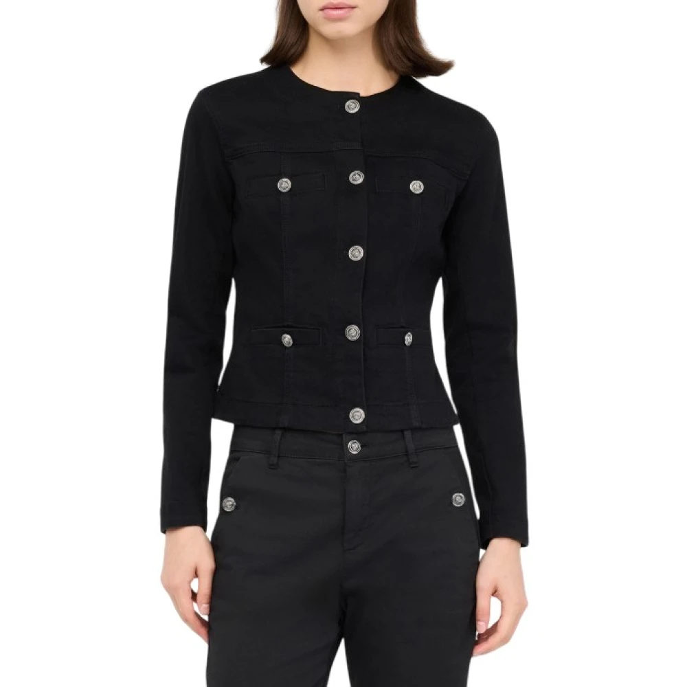 Liu Jo Mujer Negro - Chaqueta Denim - Jackets - S - Chaqueta Denim