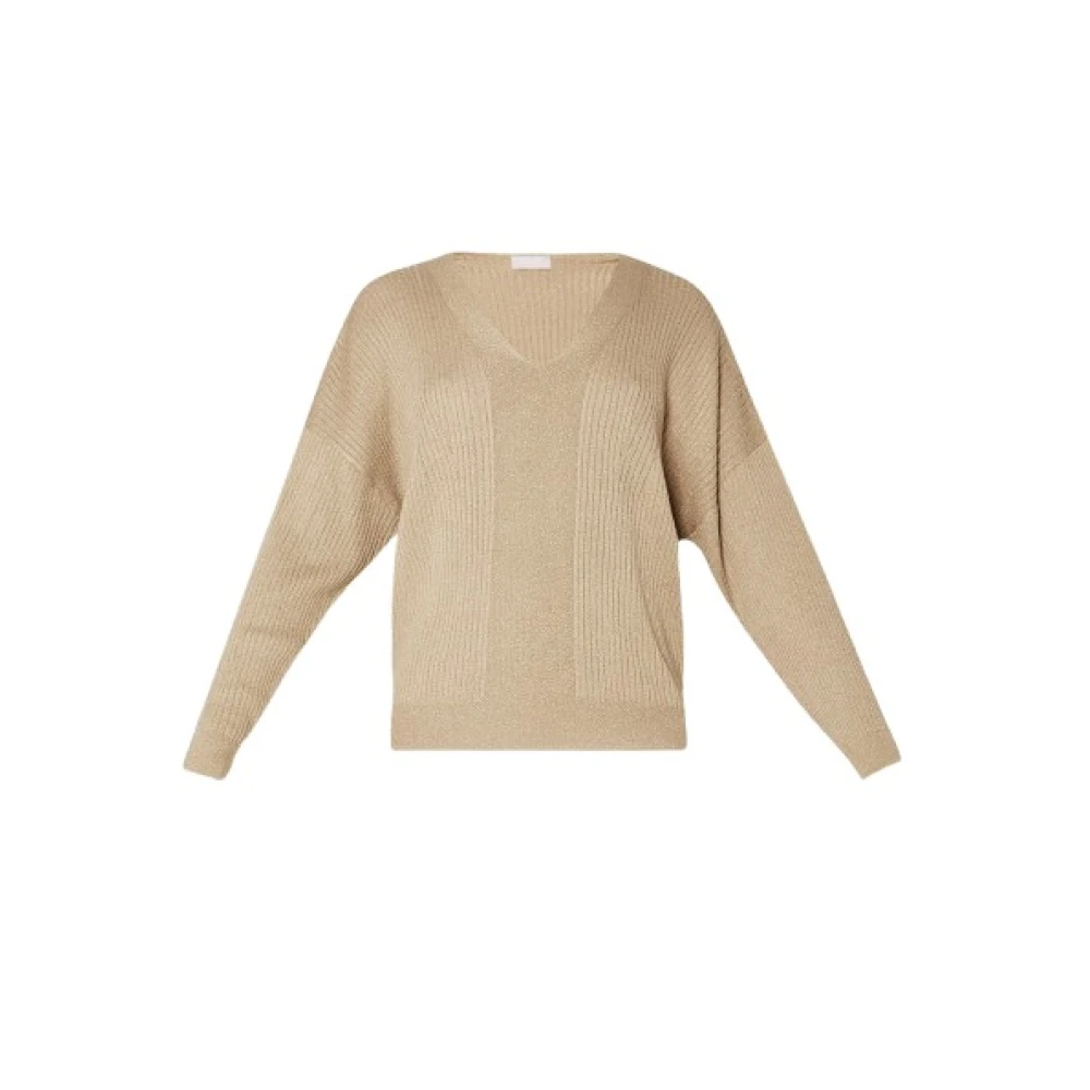 Knitwear > V-neck Knitwear - - Liu Jo - Modalova