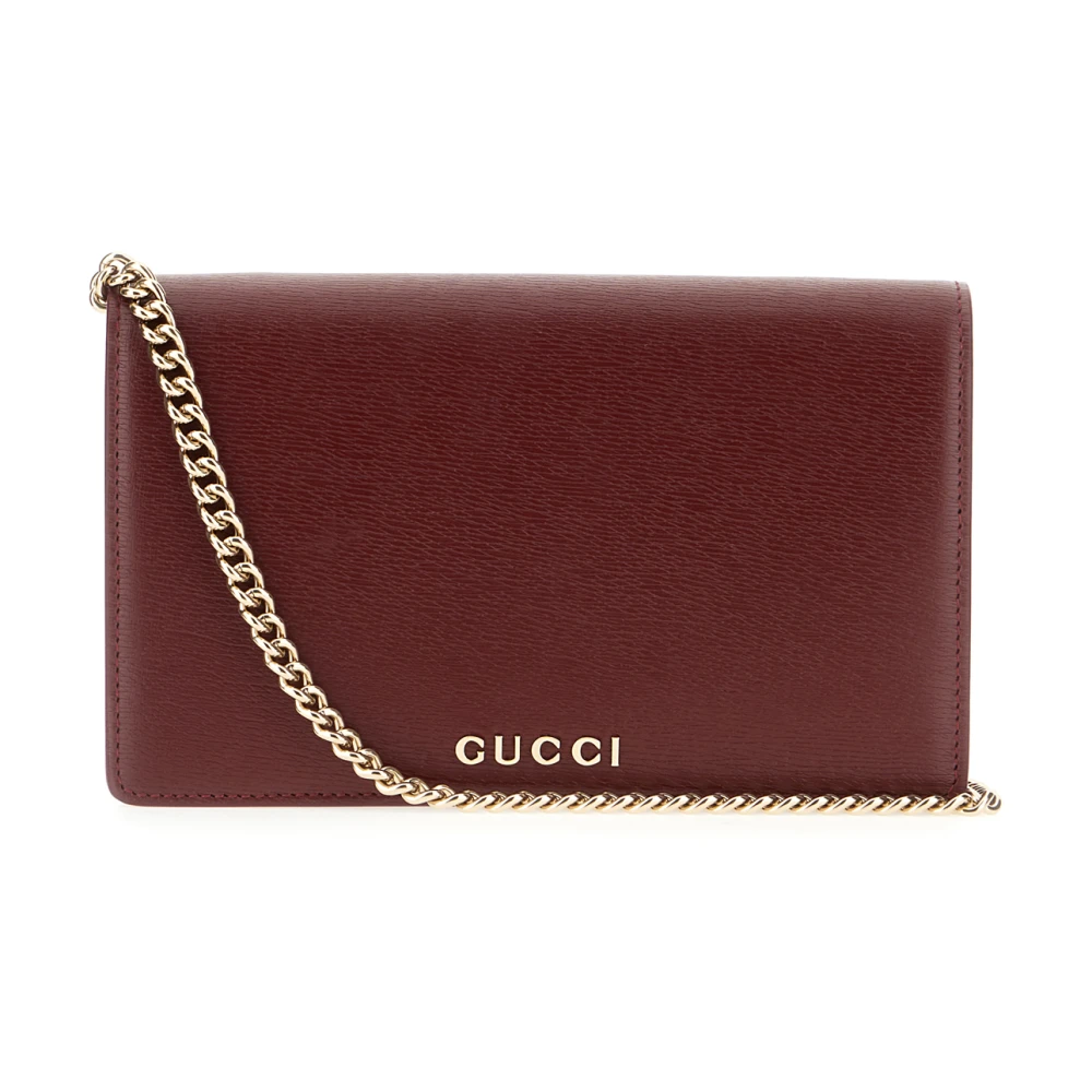 Gucci Stijlvolle Portemonnee voor Mannen en Vrouwen Red Dames