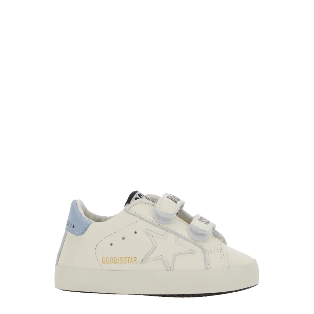 Golden Goose Boys White Kids Sneakers, 17 Eu, Baby School Set Trainers