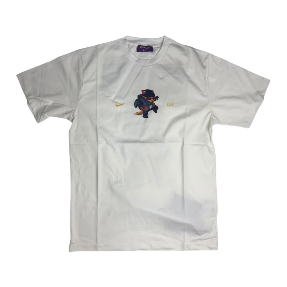 Nike Off-White Samenwerking T-shirt White Heren