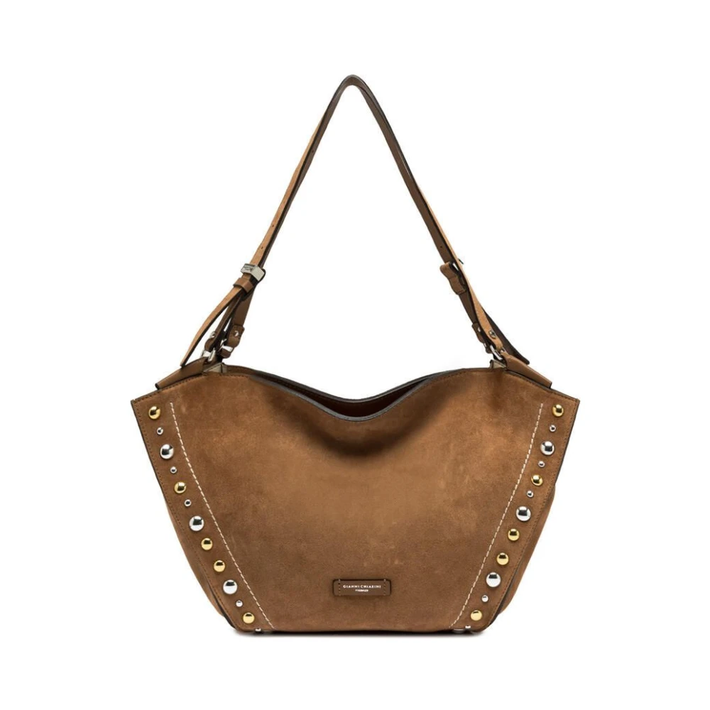 Gianni Chiarini Women's Brown Shopping Bags, One Size, Bloom Tote