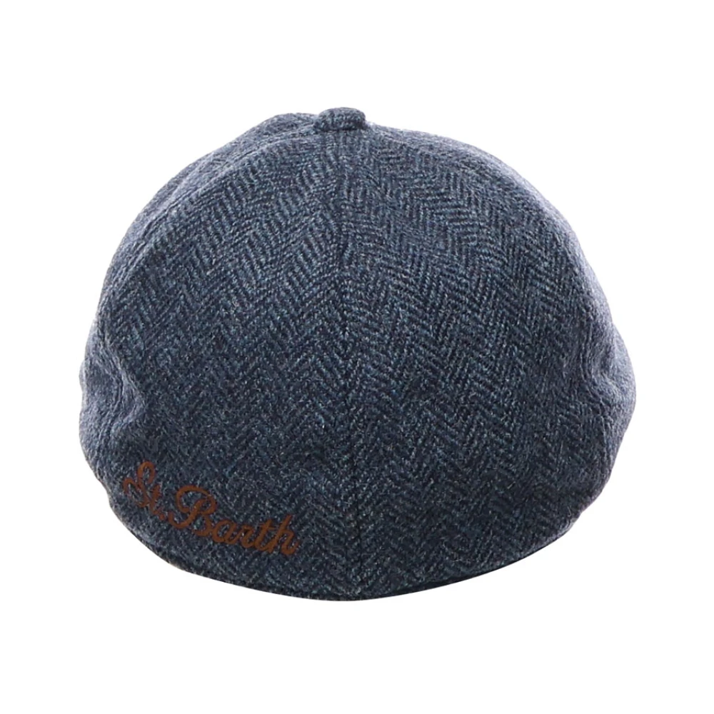 MC2 Saint Barth Grijze Melange Front Visor Hoed Gray Dames