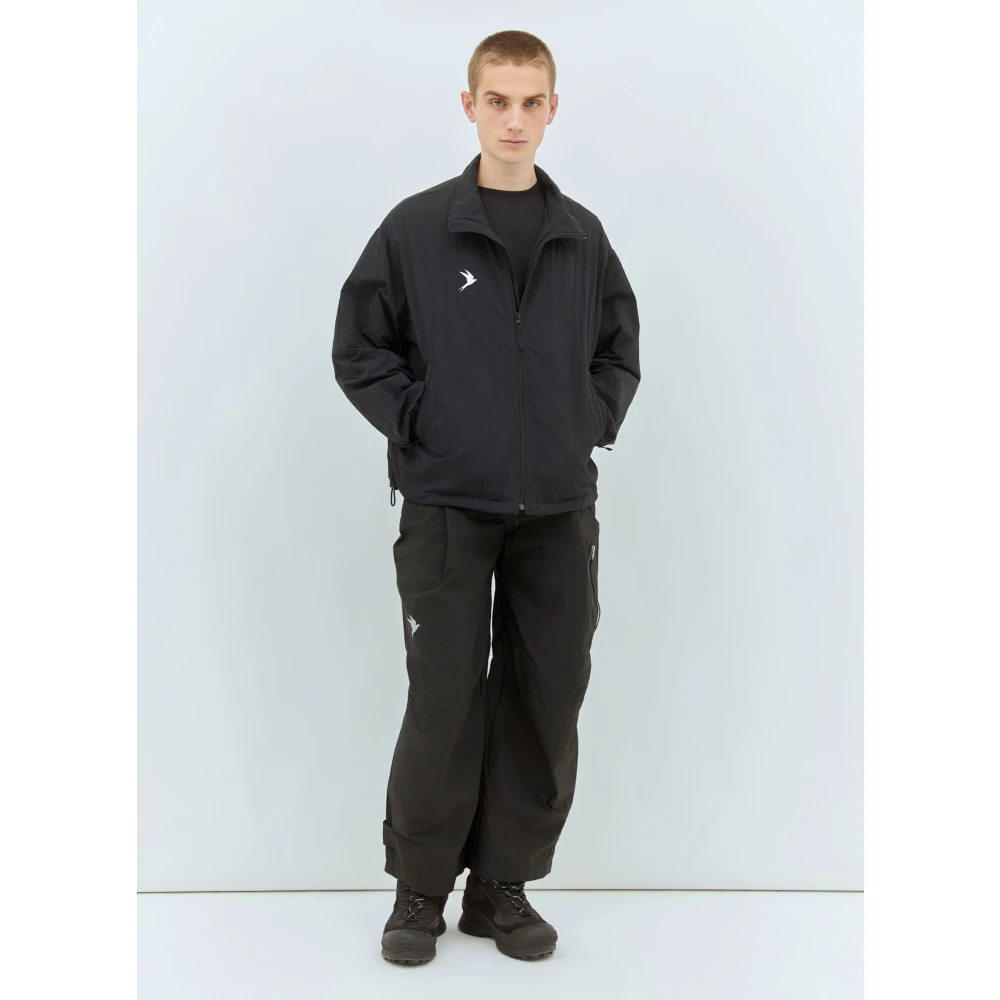 66 North Shell Weave Track Jacket Black Heren