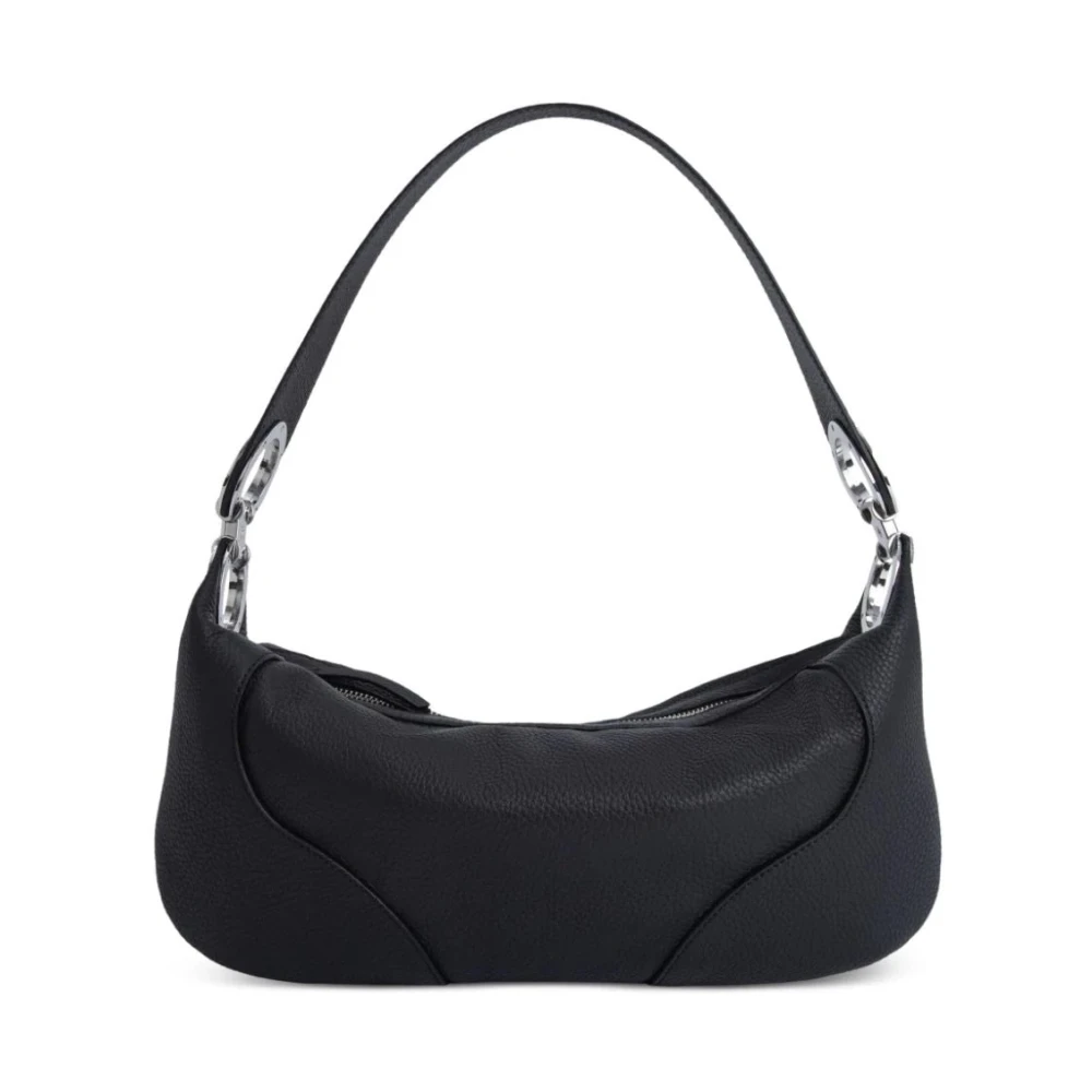 By Far Women's Black Bags, Female, One Size, Amira Leather Handbag