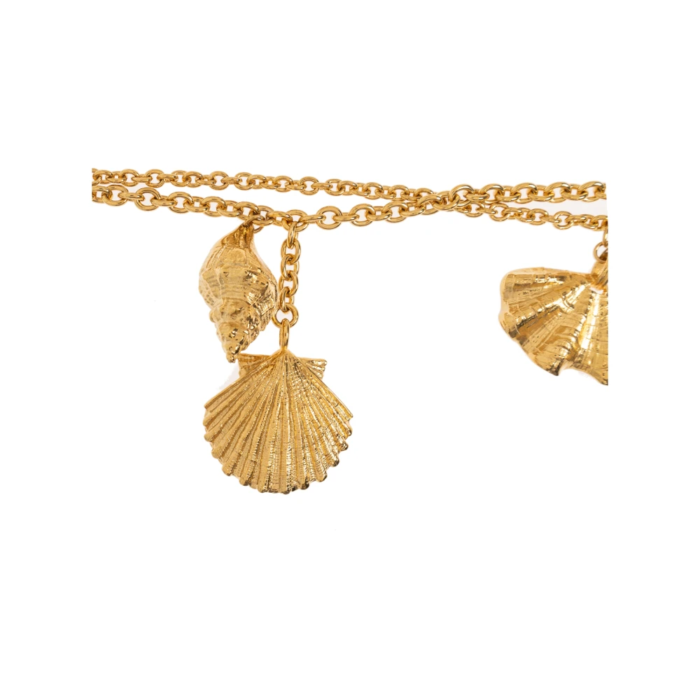 Chloé Messing riem met bedeltjes Yellow Dames