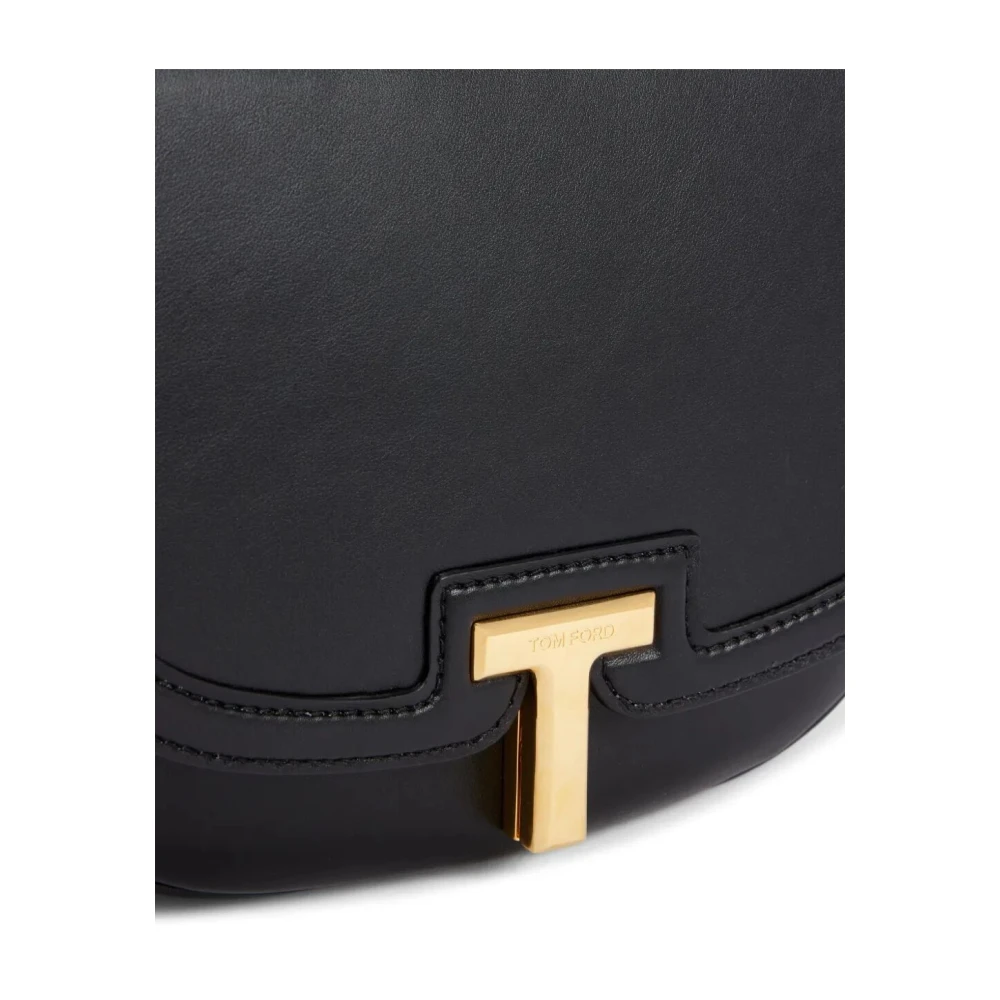 Tom Ford Omkeerbare Schouder Crossbody Tas Black Dames
