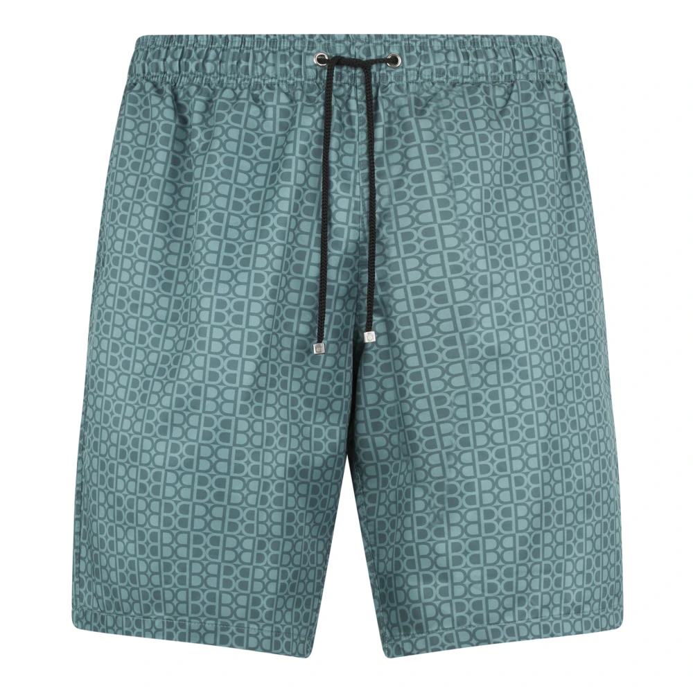 Billionaire Men's Green Swim Boxer Shorts - Beachwear - 2XL - Swimwear