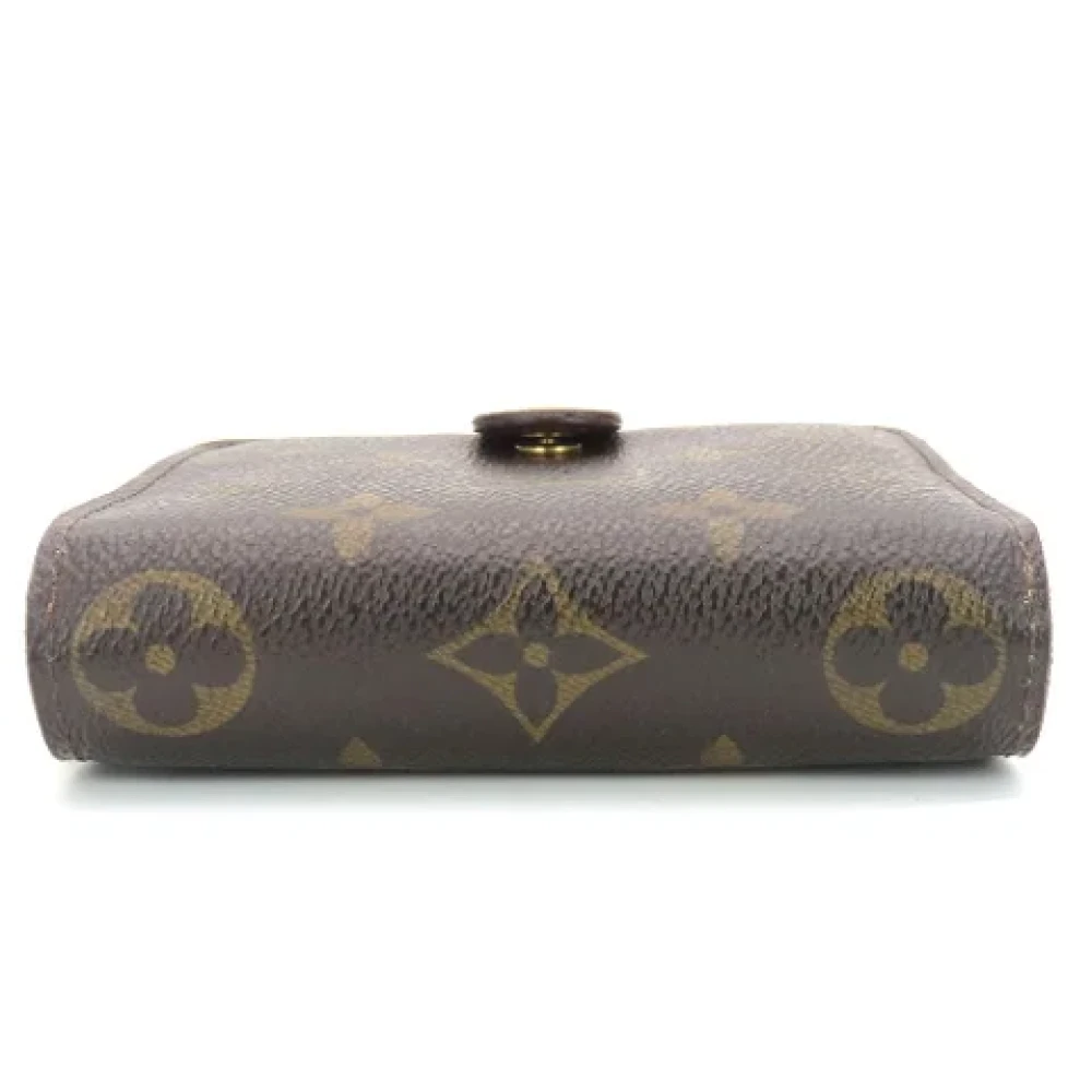 Louis Vuitton Vintage Pre-owned Canvas wallets Brown Dames