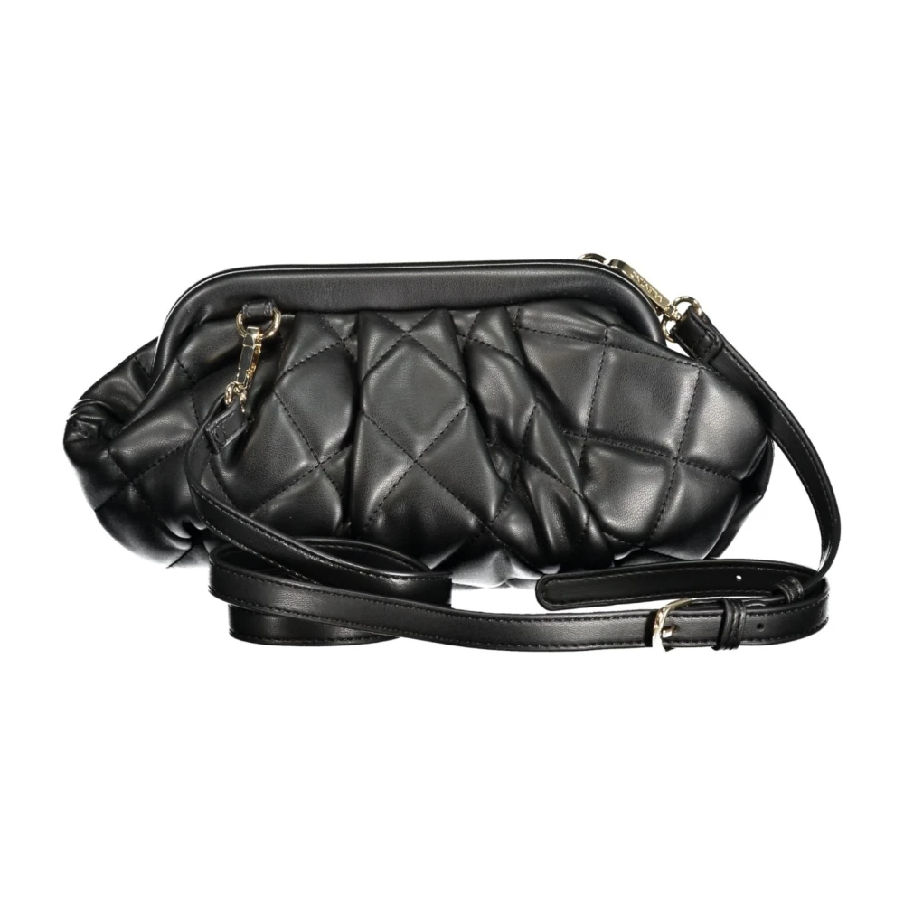 Valentino by Mario Valentino Zwarte Dames Schoudertas Contrast Details Black Dames