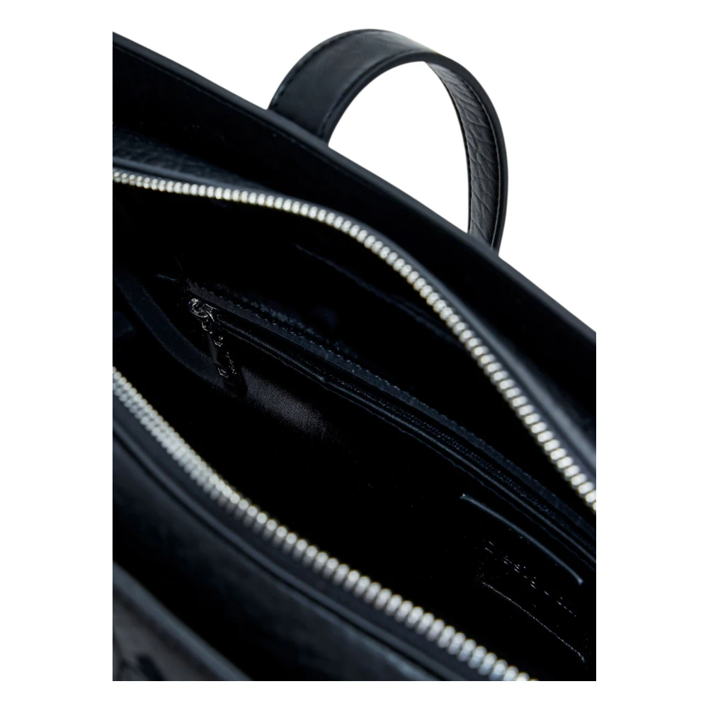 Desigual Stijlvolle Zwarte Tote Tas Black Dames
