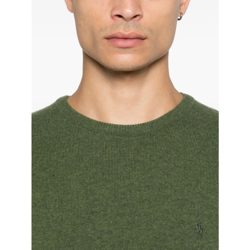 Ralph Lauren Groene Trui Aw24 Green Heren