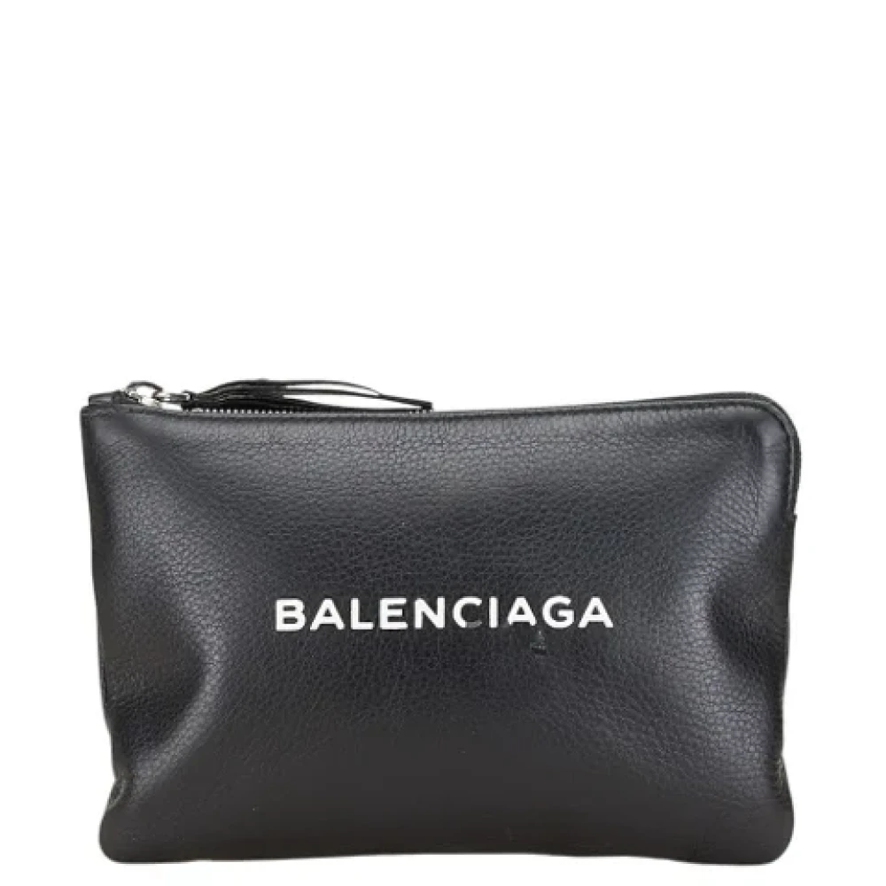 Balenciaga Vintage Pre-owned Leather balenciaga-bags Black Dames
