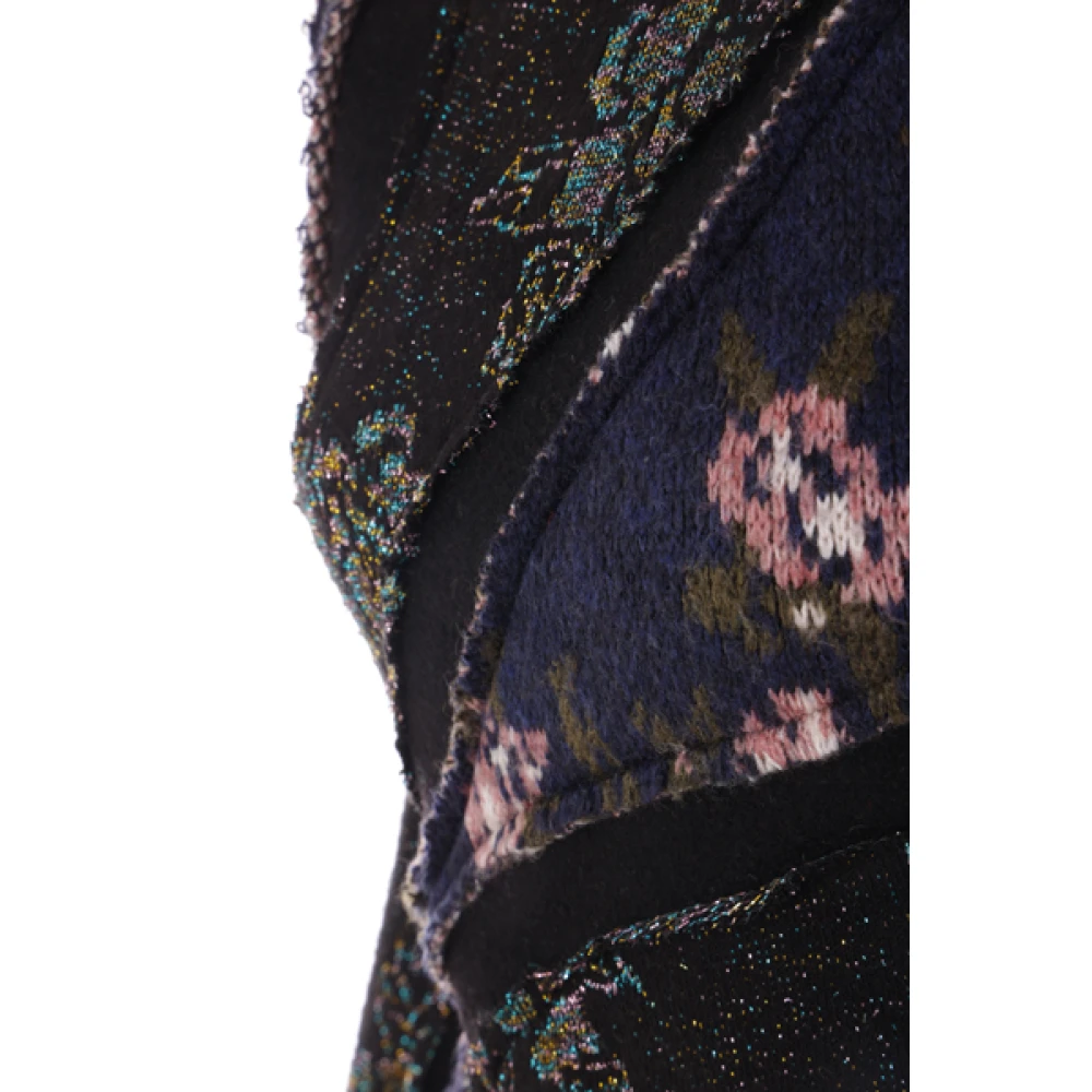 Rave Review Patchwork Wollen Trui Multicolor Dames