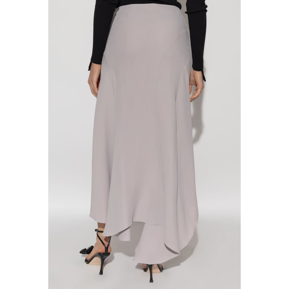 Victoria Beckham Asymmetrische rok Purple Dames