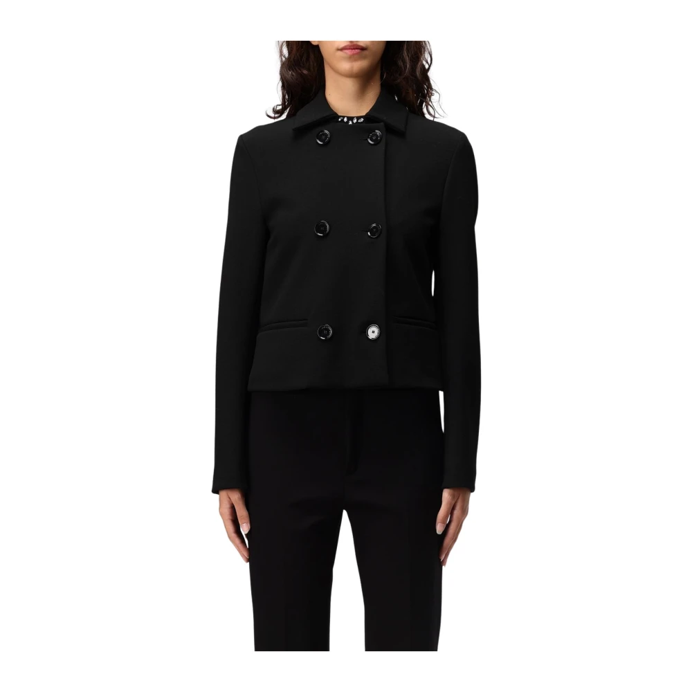 Liviana Conti Stijlvolle Jassen Collectie Black Dames